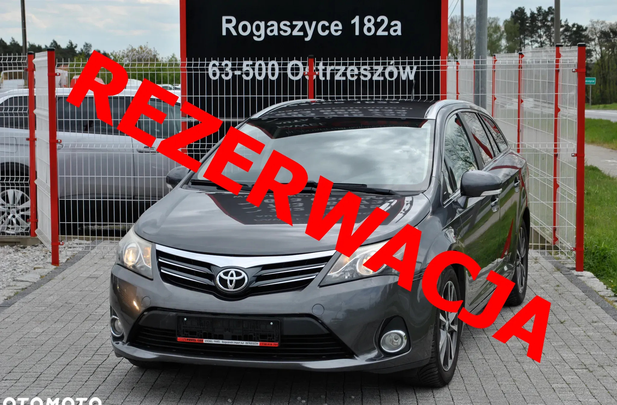 wielkopolskie Toyota Avensis cena 25499 przebieg: 183807, rok produkcji 2012 z Nowe Warpno